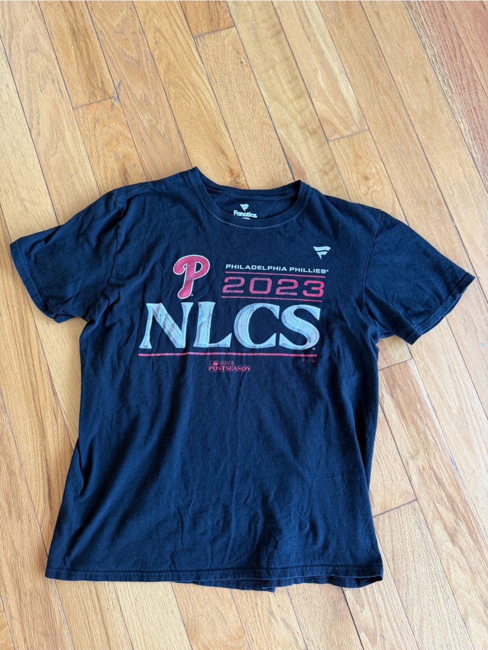 Fanatics Black Philadelphia Phillies 2023 NLCS Short Sleeve Tee